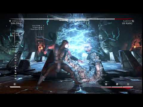 Sub-Zero (Unbreakable) 40% 2 bars Midscreen Combo