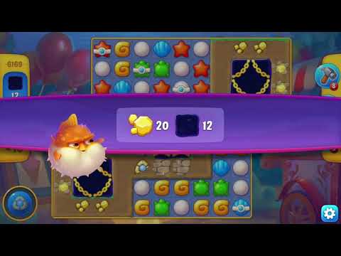 [FISHDOM Walkthrough] Level 6169 Super Hard (Qua màn - Fishdom)