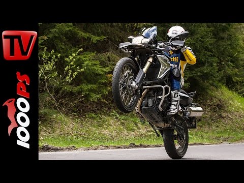 BMW F 800 GS Test 2016 | Motorrad Quartett | Action, Design, Details