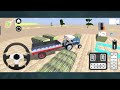 Indian Tractor And Tolley Driving Video Swaraj Tractor Game 2024