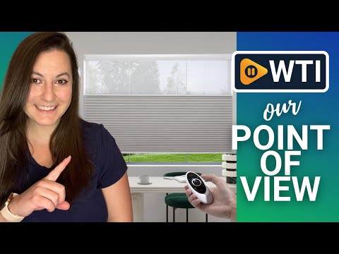 Customized Motorized Day and Night Thermal Insulation Cellular Shades - WTI product video review