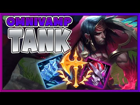 COMING BACK INTO THE GAME WITH THIS OMNIVAMP TANK BUILD ON SWAIN!