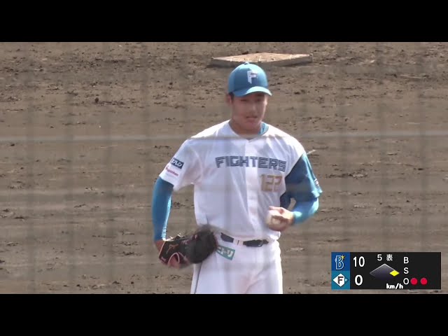 【みやざきPL】ファイターズ・澁谷純希 2イニングを投げ4奪三振無失点の好投!! 2025年10月26日 北海道日本ハムファイターズ 対 横浜DeNAベイスターズ