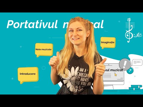 Portativul Muzical & Cheia Sol - pe înțelesul copiilor - Musical Staff / Lines&Treble clef