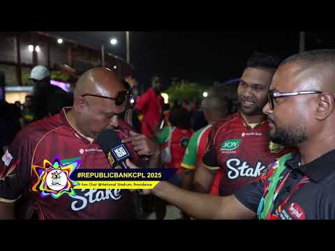 TKR fans: 'The Guyanese crowd has been very nice!'
