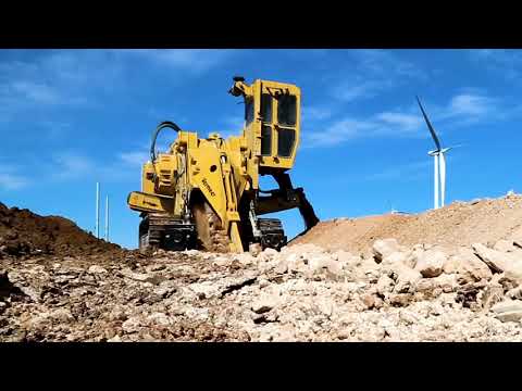 The Vermeer T955 Commander 3 Track Trencher