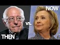Bernie Sanders & Hillary Clinton Over The Years: Then vs. Now