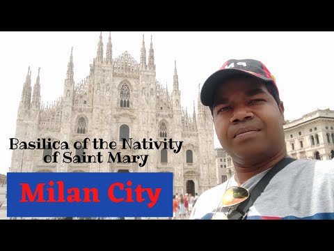 Visiting Milan city ||  The Milan Cathedral - Basilica of the Nativity of Saint Mary || Italy 2021