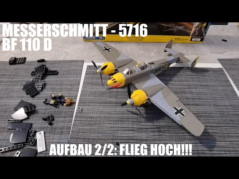 MESSERSCHITT BF 110 D [COBI 5716] - Aufbau 2/2: FLIEG HOCH!!!