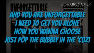 Unforgettable by French Montana remix ( Mariah Carey) lyrics