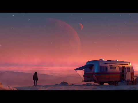 Planet Caravan + Relaxing Sci Fi Space Ambient Music