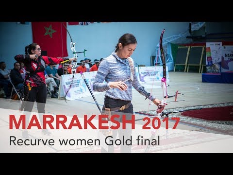 Gabriela Bayardo v Aida Roman [no sound] – recurve women’s gold final | Marrakesh 2017