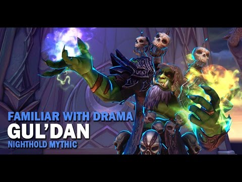 Familiar with Drama vs Gul'dan MYTHIC