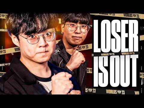 SHOWMAKER VS KIIN LCK CIVIL WAR - KT VS DK - WORLDS 2023 - CAEDREL