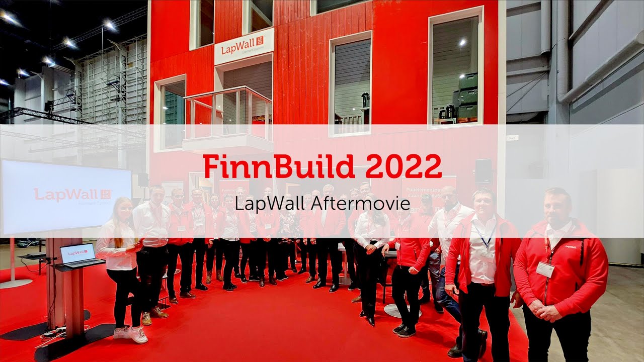 LapWall FinnBuild 2022 messuilla