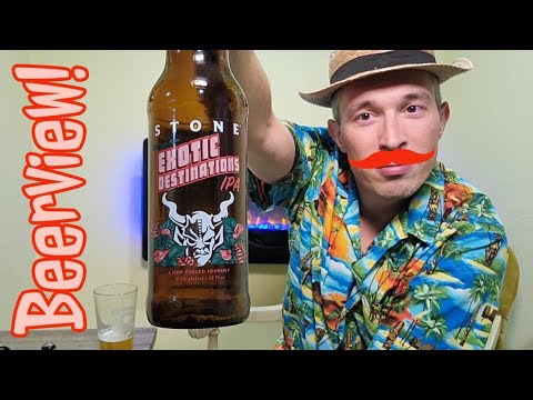 (Stone Brewing) Exotic Destinations IPA Beerview
