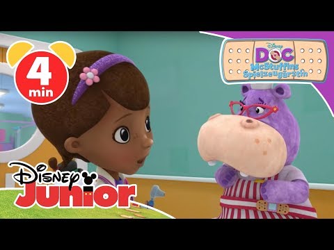 Etwas über den Körper lernen mit Doc McStuffins | Disney Junior Kurzgeschichten