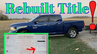 Beware! Buying a Rebuilt Title Vehicle! Things to know {Tips & Tricks*}