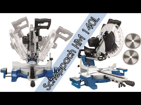 Торцовочная пила Scheppach HM 140L - большая девочка