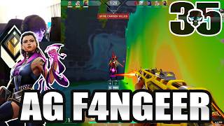 AG f4ngeer Reyna Breeze RADIANT MVP