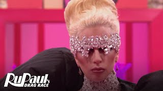 Lady Gaga&#39;s Big Entrance! | RuPaul&#39;s Drag Race Season 9 | #DragRaceGoesGAGA | Now on VH1!