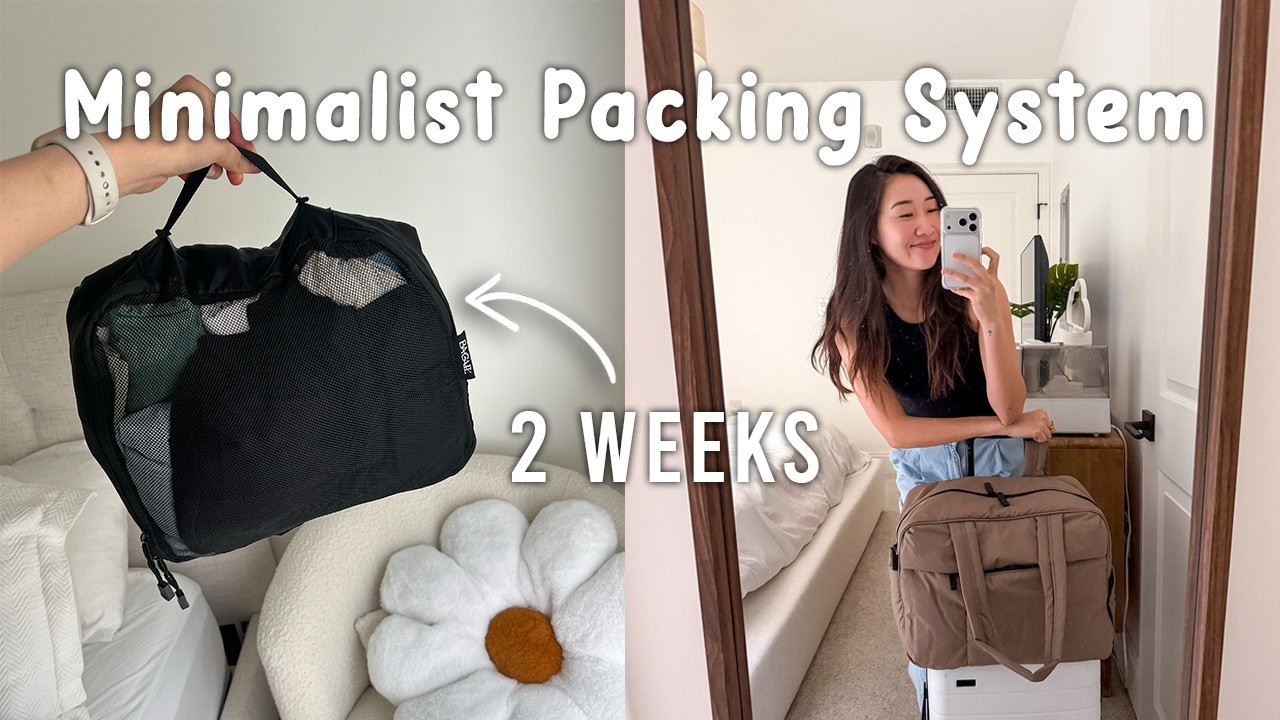 Minimalist Packing for Travel: 2 Weeks in a Carry On & Personal Item ONLY