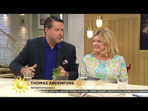 De har haft 30 barn boende hos sig - Nyhetsmorgon (TV4)