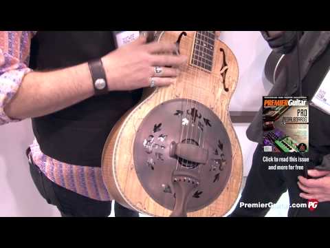 NAMM '14 - Washburn Guitars R360K Resonator Demo