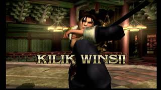 Soul Calibur II(Gamecube)-Kilik vs Taki V