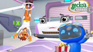 Weasel Gets a Bath! 🧼🤣 | Gecko's Garage 🚚 | Cartoons For Kids | Toddler Fun Learning