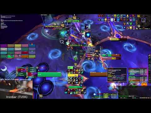 Mythic Sarkareth Kill 9/9M Brewmaster POV (TUSK - OCE) Dark Iron Dwarf Self Dispell