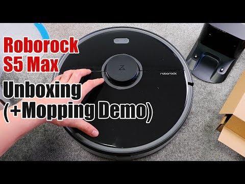 Roborock S5 Max Unboxing and Demo (Plus A Preview of the No-Mop Zone)