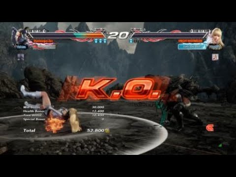 TEKKEN 7 - Master Raven Vs Lili Rochefort