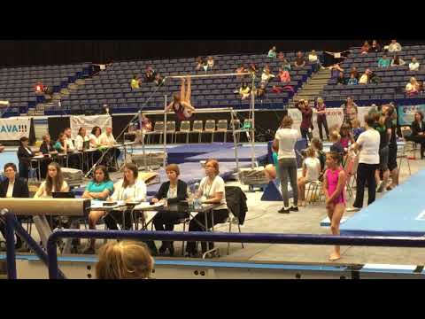 Hedvika Čermáková - MČR 2017 žákyně B, bradla