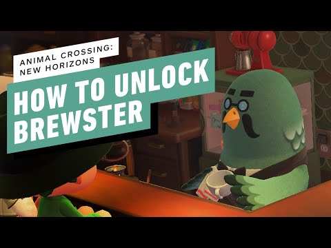Animal Crossing: New Horizons Guide - How to Get Brewster in ACNH 2.0