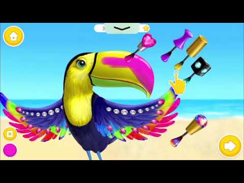 Jungle Animal Hair Salon 2 - Fun Animal Care - Magic Makeover Kids Games