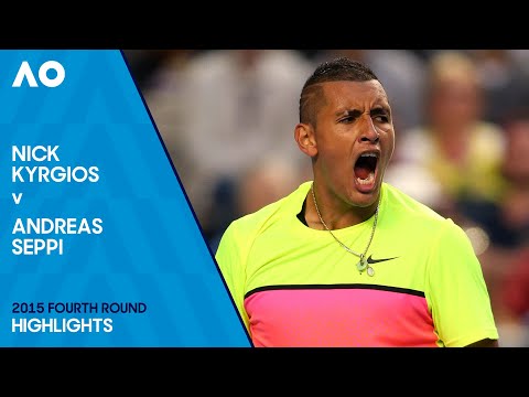 Nick Kyrgios v Andreas Seppi Full Match | Australian Open 2015 Fourth Round