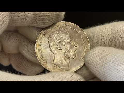 1832 Sweden 4 Riksdaler Riksmynt 1869 ST Riksdaler Specie