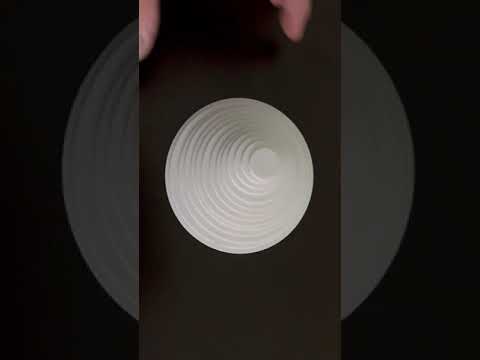 Solid White Acrylic Disc., 080g