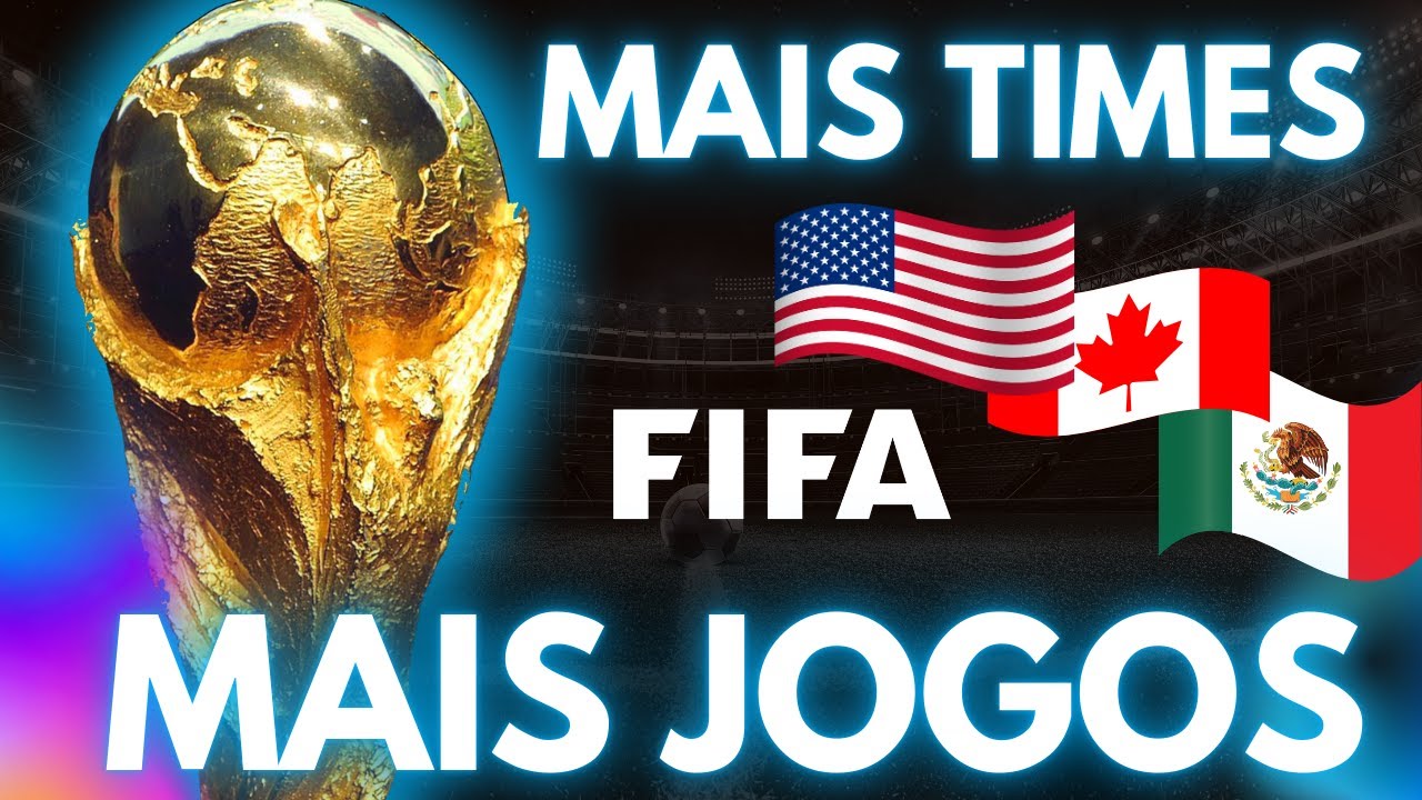 Como será a NOVA COPA DO MUNDO em 2026!!!