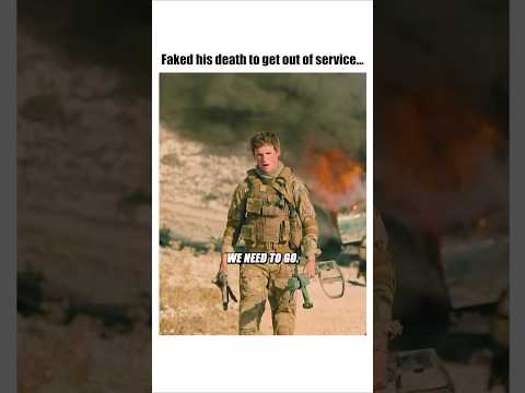 Faked his death to get out of service 😱🫡