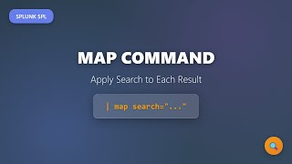 Splunk SPL Map Command Tutorial: Apply Search to Each Result - Complete Guide