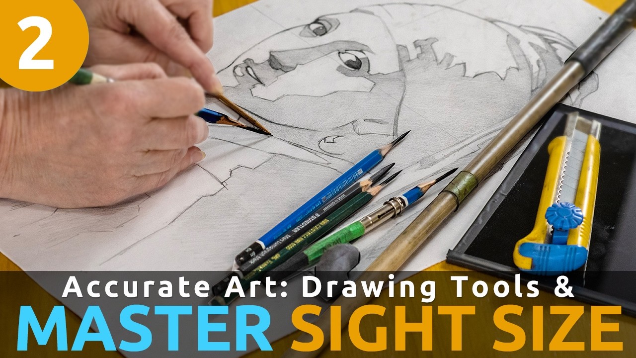 "The Art of Accuracy: How to Measure Sight Size and Effectively Use Your Drawing Tools!" (Lesson 2)