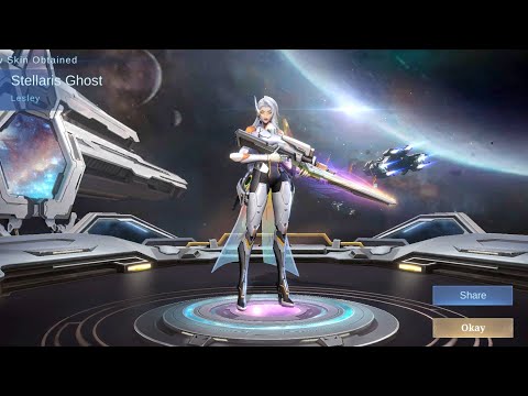 GETTING LESLEY STELLARIS GHOST | MOBILE LEGENDS: BANG BANG