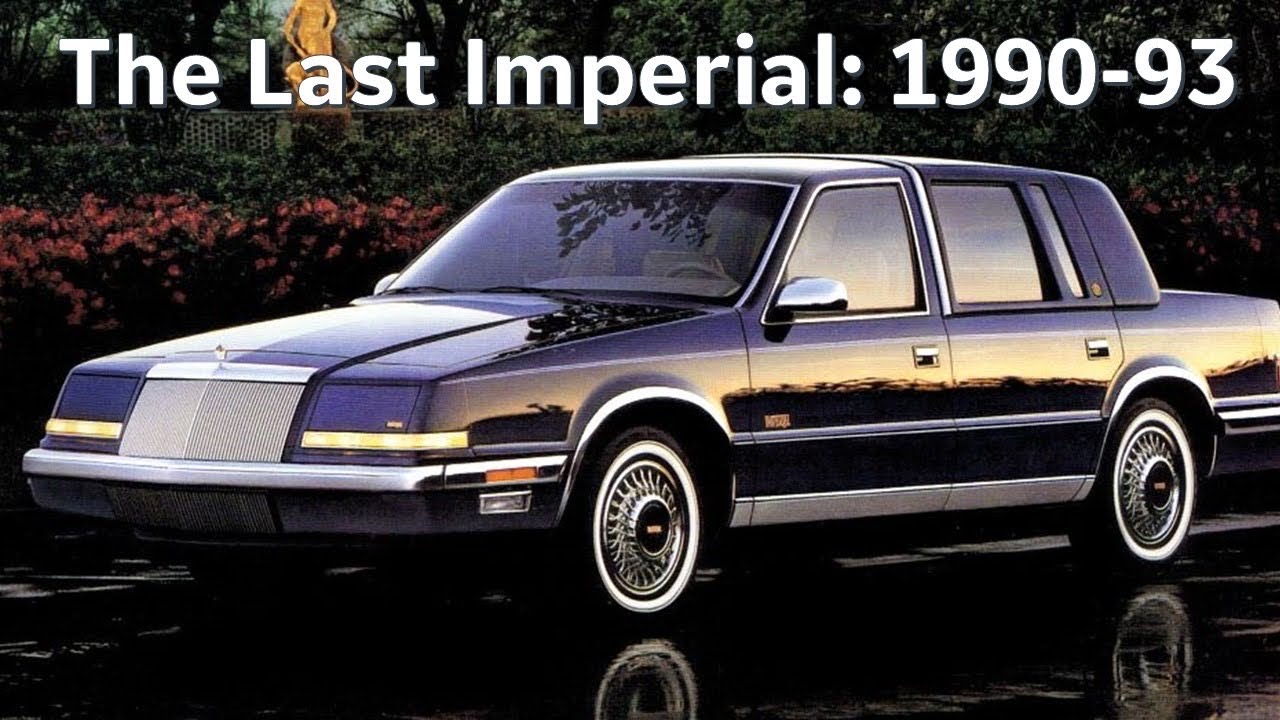 Last of the Imperials: The 1990-93 K-Car Based Imperial (with ...