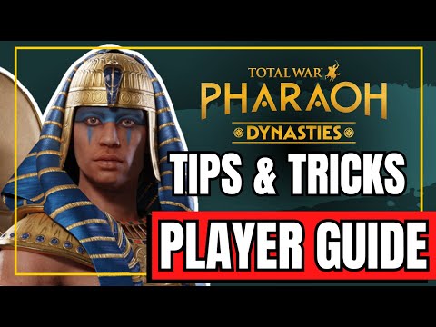 🤯 26 TIPS & TRICKS in 3 MINUTES! 🤯 | New Total War PHARAOH Dynasties Guide and Campaign Tutorial