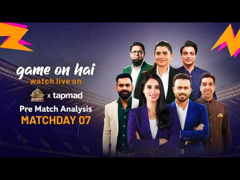 Game on Hai | Day 7 | Pre Match Show | ICC Men's T20 World Cup | tapmad