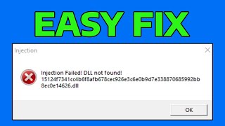 How To Fix Fluxus Injection Failed DLL Not Found