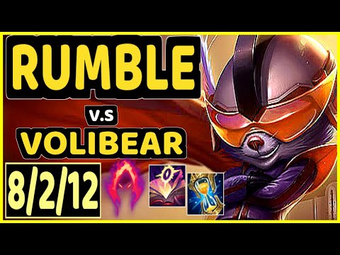 KREOX (RUMBLE) vs VOLIBEAR - 8/2/12 KDA JUNGLE GAMEPLAY - EUW Ranked MASTER