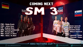 FINAL  - Simple Men 3 - ISBO NATIONS CUP  2015 (Crossminton / SpeedBadminton)
